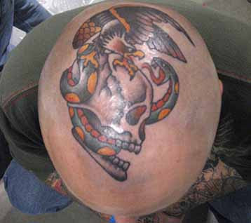 skinhead tattoo designs images