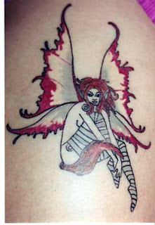 picture of Amy brown fairy tattoo