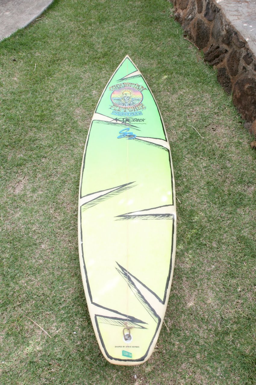 VINTAGE HAWAIIAN SURFBOARDS Christian Fletcher