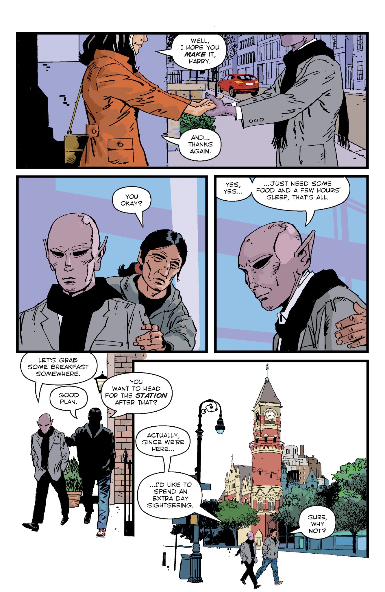 Read online Resident Alien: An Alien in New York comic -  Issue #4 - 18