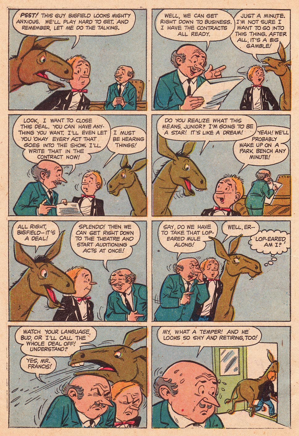 Read online Four Color Comics comic -  Issue #810 - 10