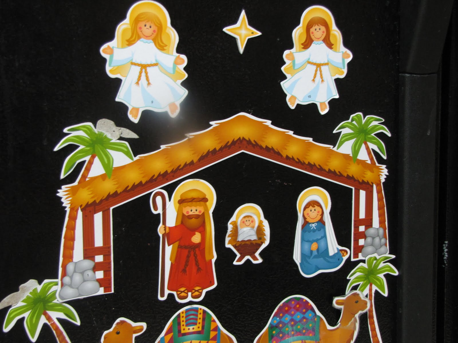 My Bilingual Boys Nativity scene