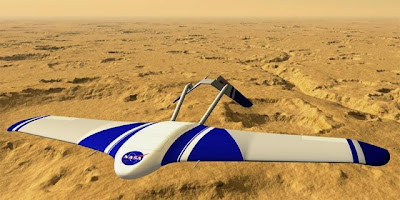 El avión Ares de la Nasa, diseñado para estudiar la atmósfera de Marte