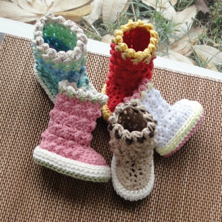 Crochet Booties, Slippers &amp; Socks for Babies &amp; Kids