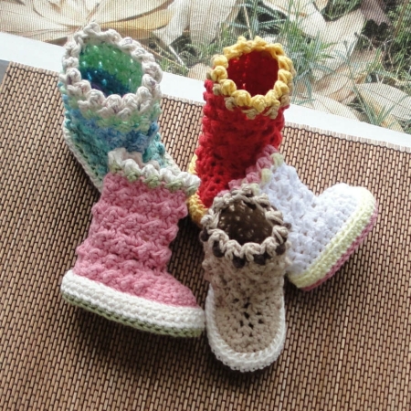 Puppy Dog Christmas Boot Crochet Pattern | eBay