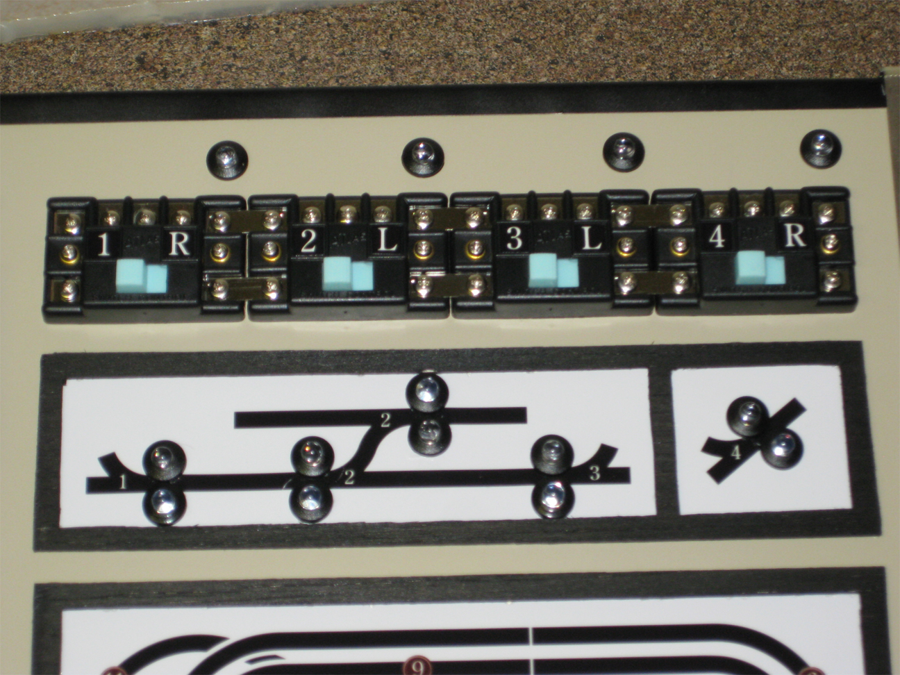TY'S MODEL RAILROAD Control Panel