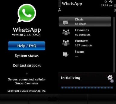 WhatsApp Messenger - Smartphone to Smartphone Messenger for Symbian 1