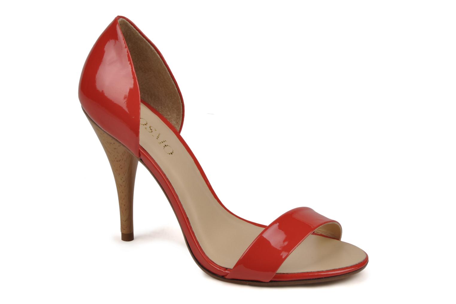 Escarpins Studio Andre - Cuir Rouge Suédé, Talons Aiguilles 11 Cm - Taille 38 - Occasion Bon état