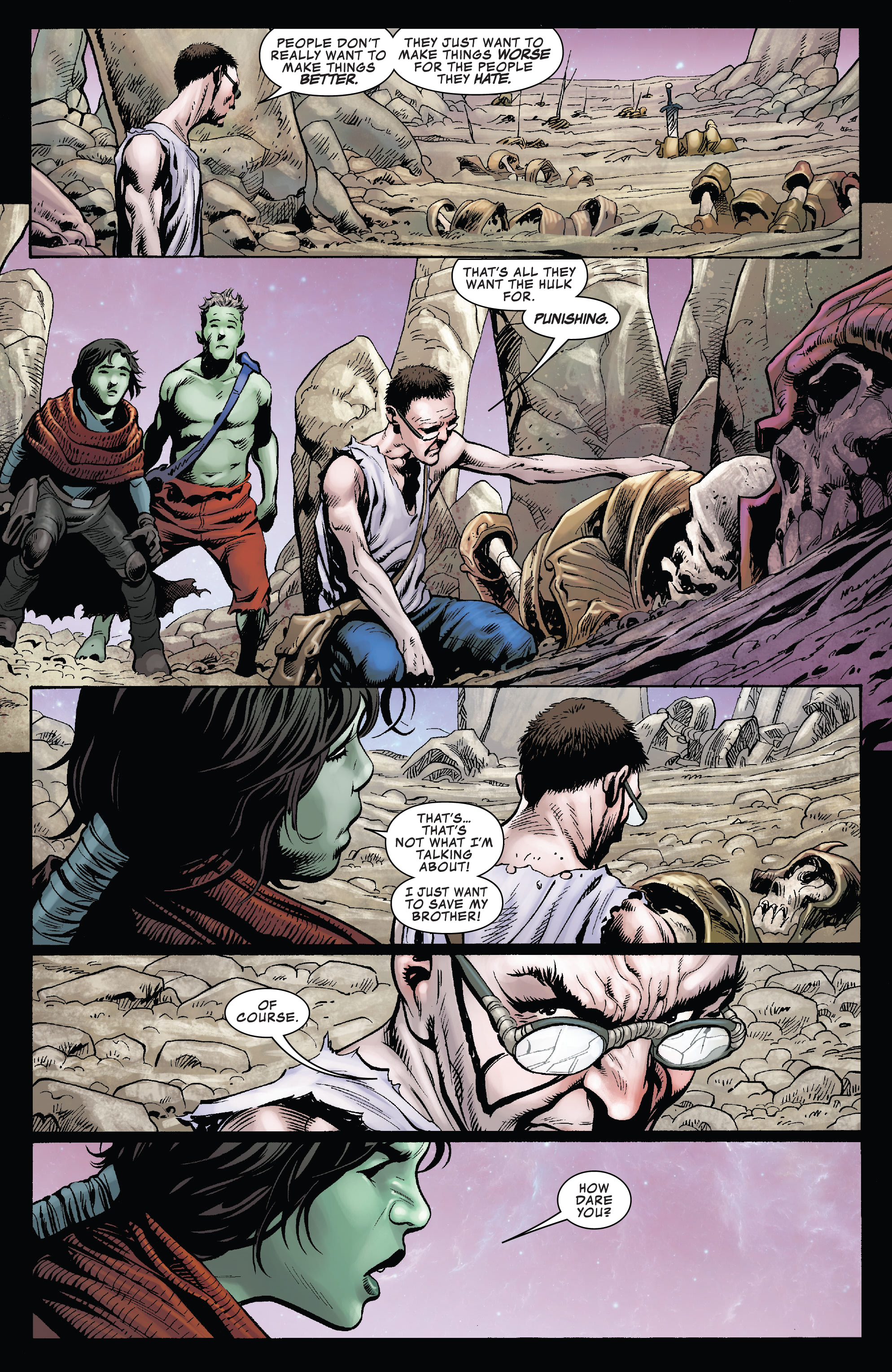 Read online Planet Hulk Worldbreaker comic -  Issue #2 - 19
