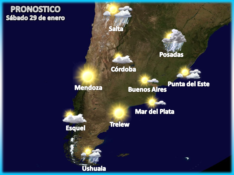 EL MUNDO DEL TIEMPO PRONOSTICO NACIONAL