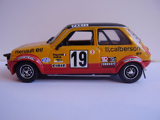 Vitesse 1/43 Renault 5 Gr.2 Calberson – Rallye Monte-Carlo 1978, Pilote Frequelin