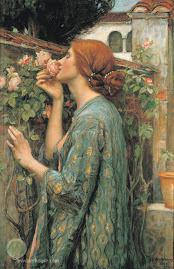 J. W. Waterhouse, 'My Sweet Rose'
