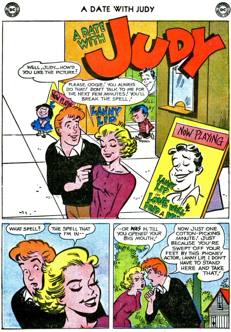 Read online A Date with Judy comic -  Issue #77 - 18