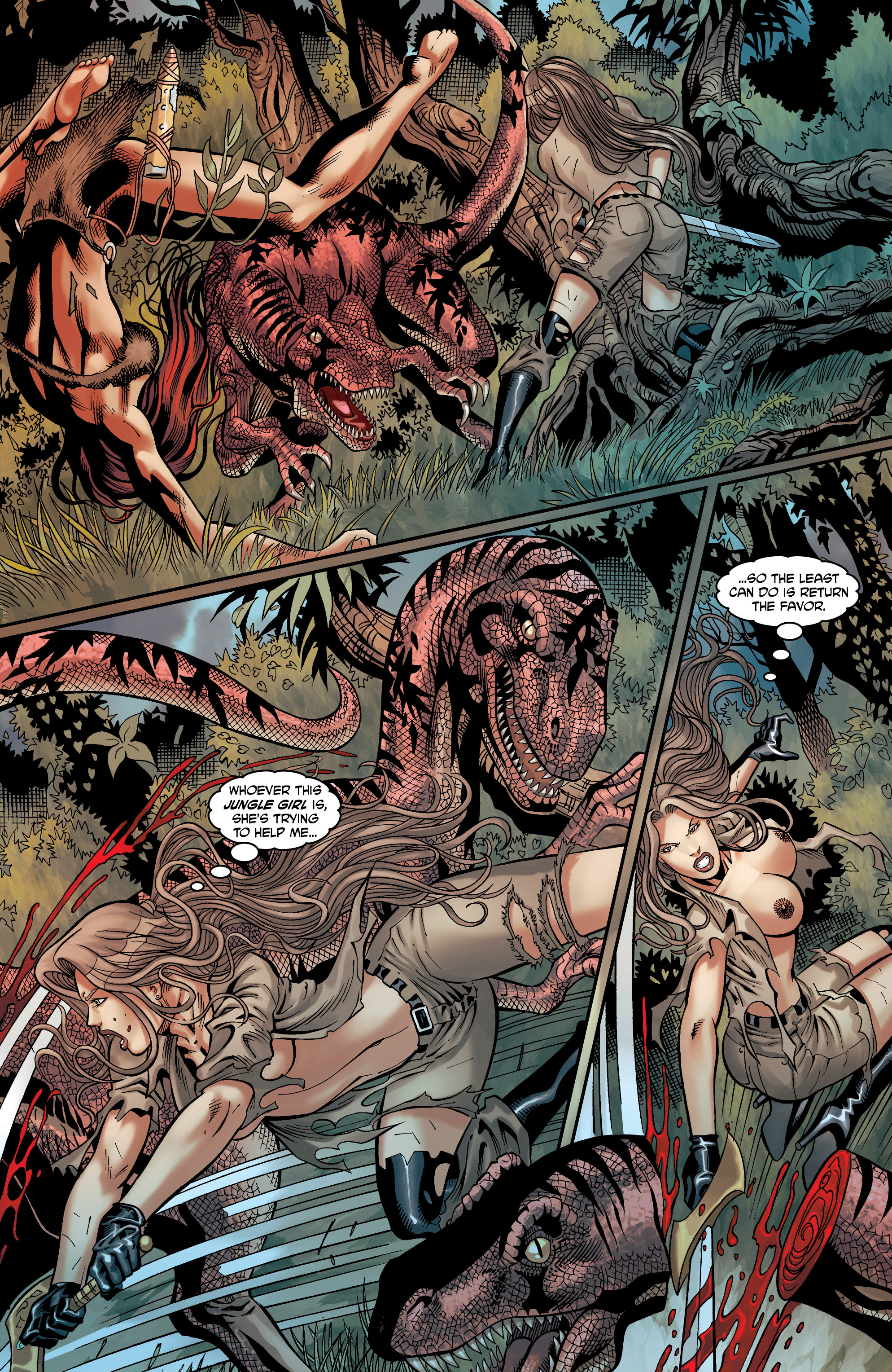 Read online Jungle Fantasy: Ivory comic -  Issue #7 - 34