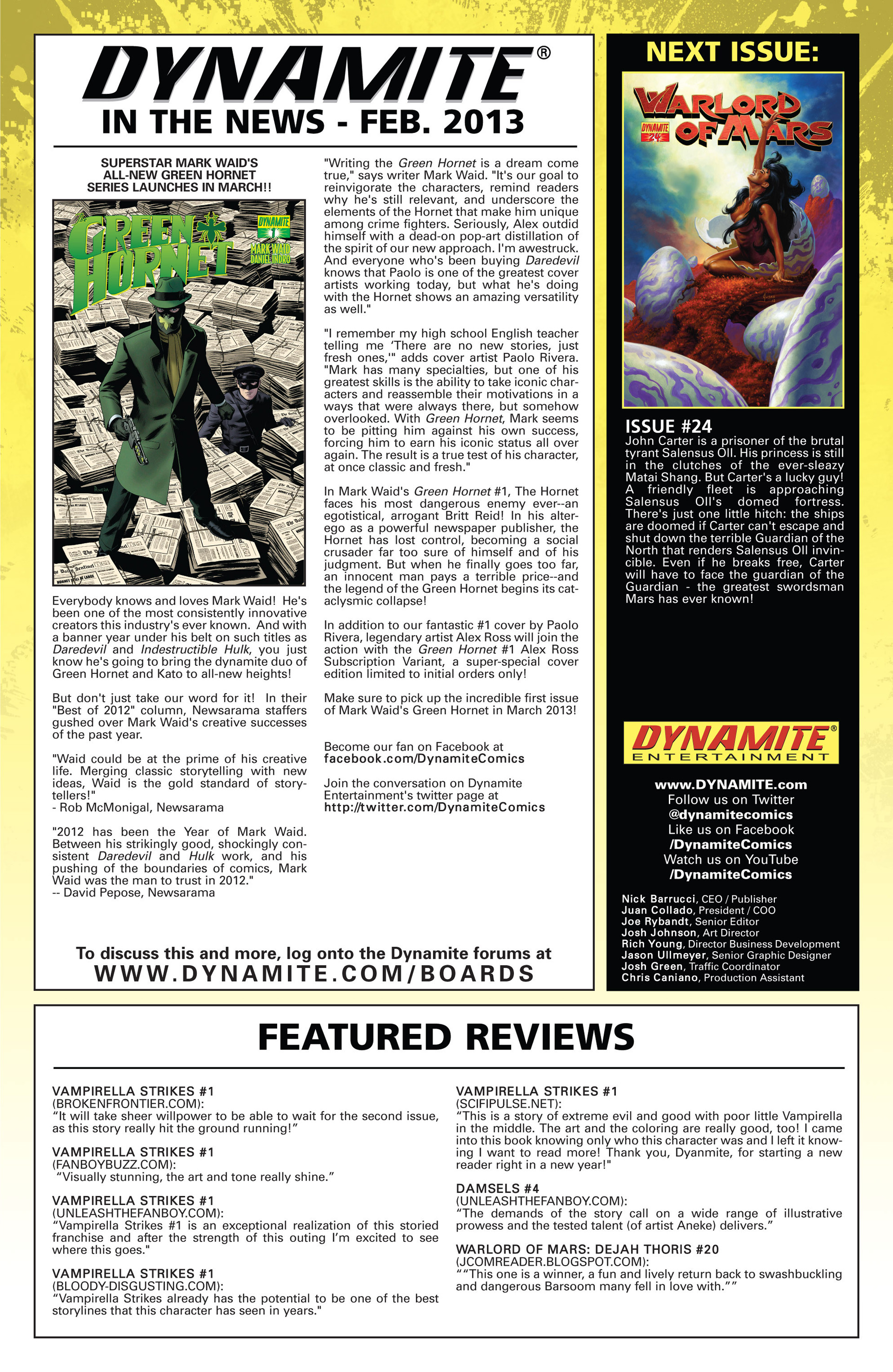 Read online Warlord of Mars comic -  Issue #23 - 26