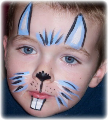 maquillaje de conejo niños
