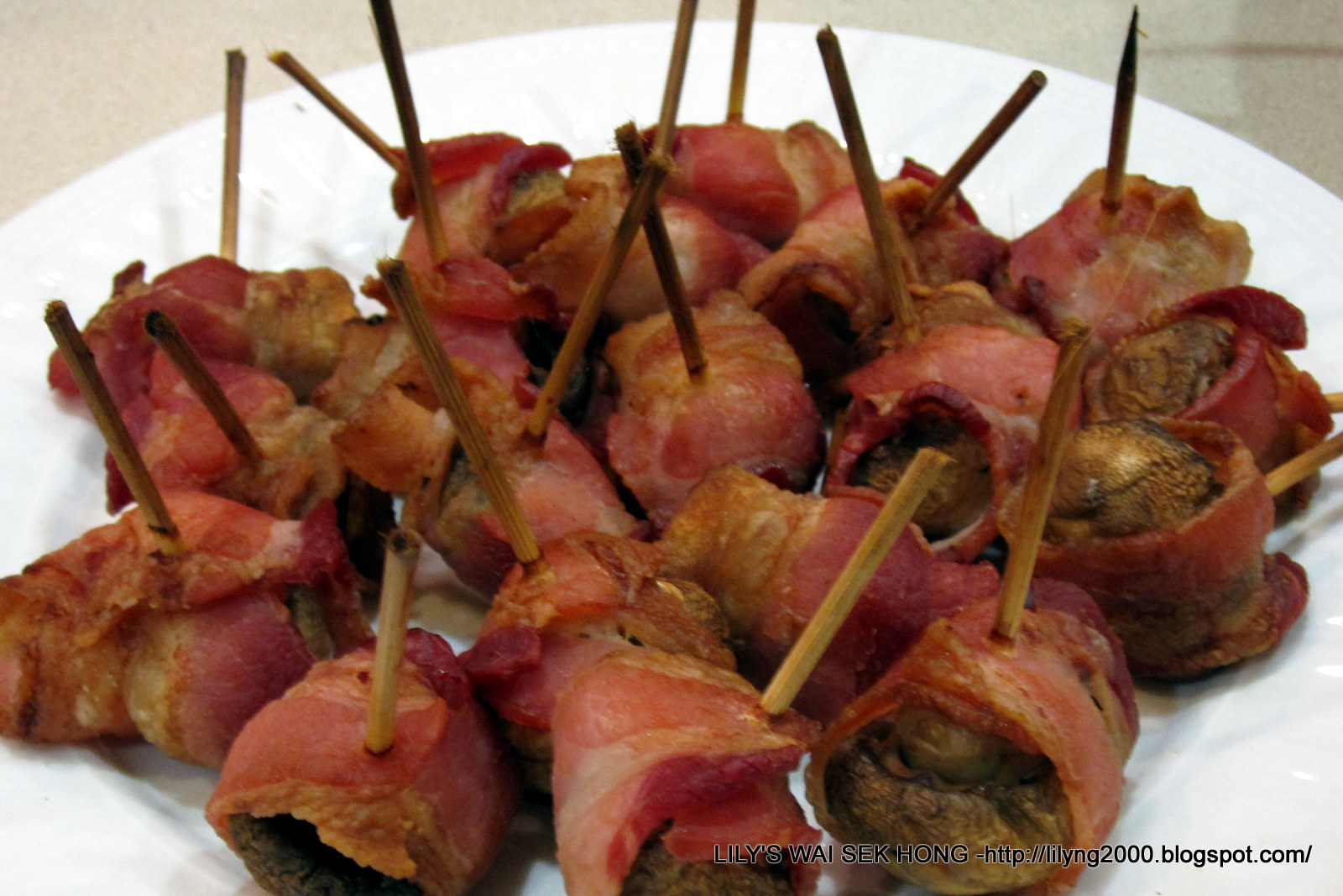 Lily's Wai Sek Hong Favorites Bacon Wraps