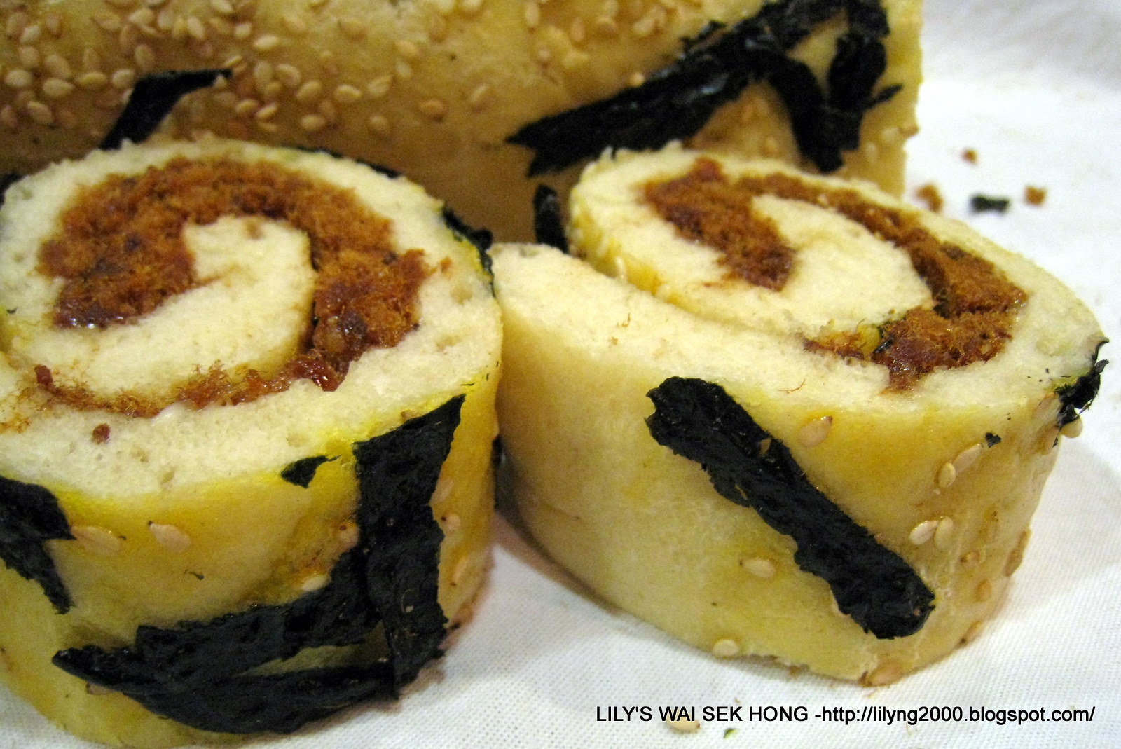 My Recipe Today Pork Floss Bread Roll