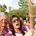 Neetu Chandra Running With The Commonwealth Games Torch