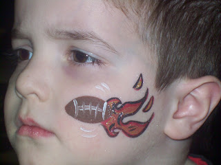 Cheeky Designs! I'll Make Your Cheek You-nique!: Sports Cheek Art