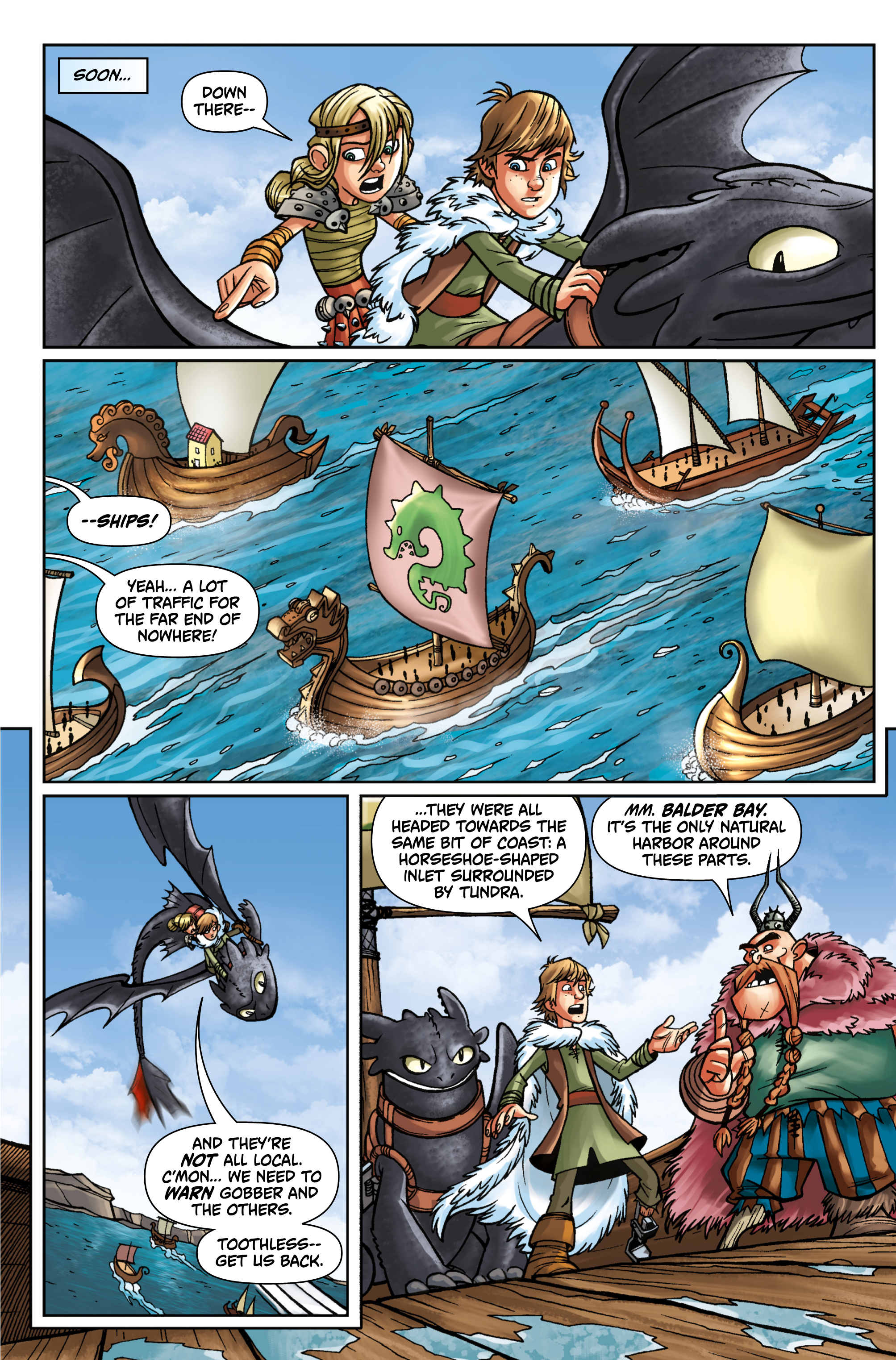 Read online DreamWorks Dragons: Riders of Berk comic -  Issue # _TPB - 25