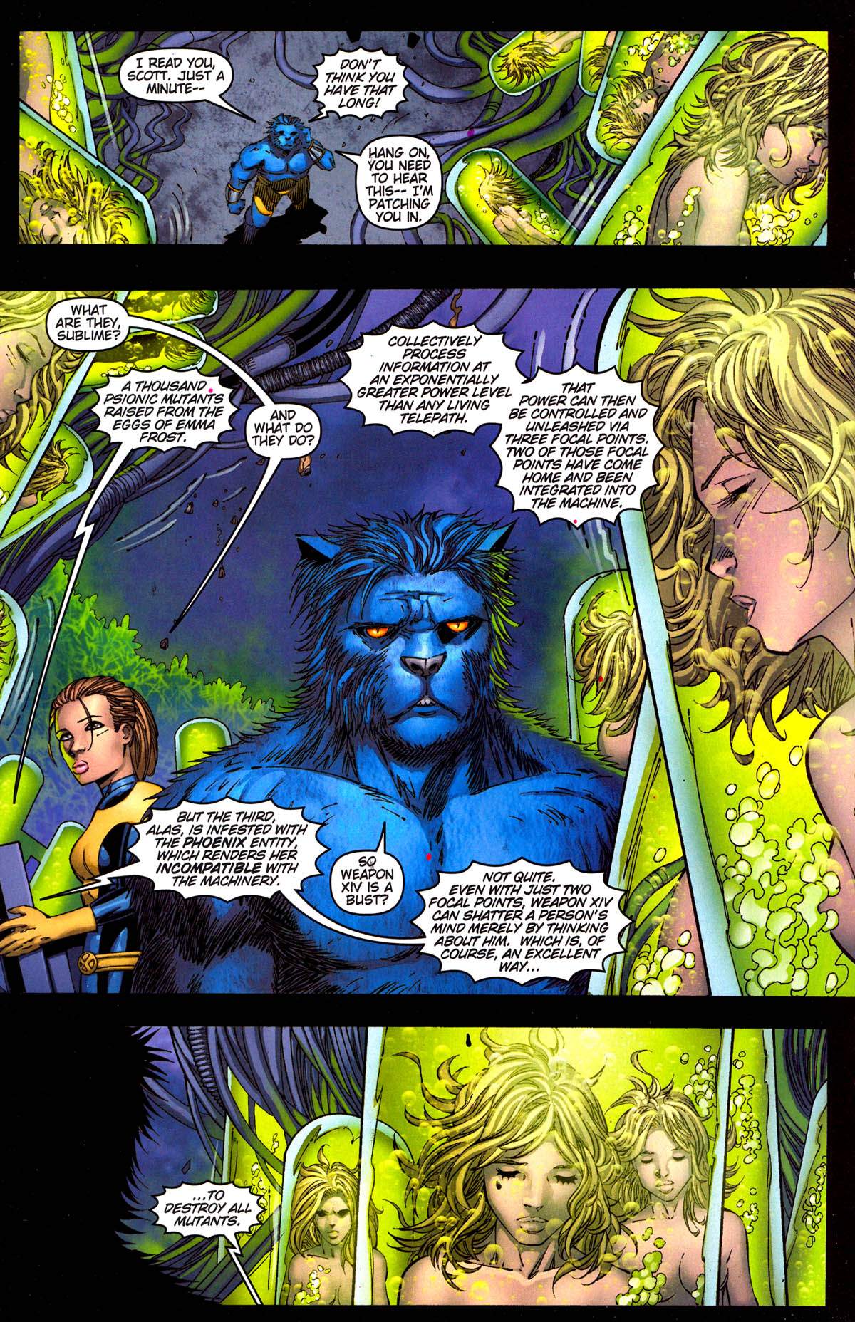 Read online X-Men: Phoenix - Warsong comic -  Issue #4 - 26