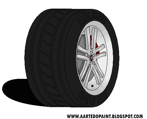 A Arte do Paint: Tutorial - Rodas