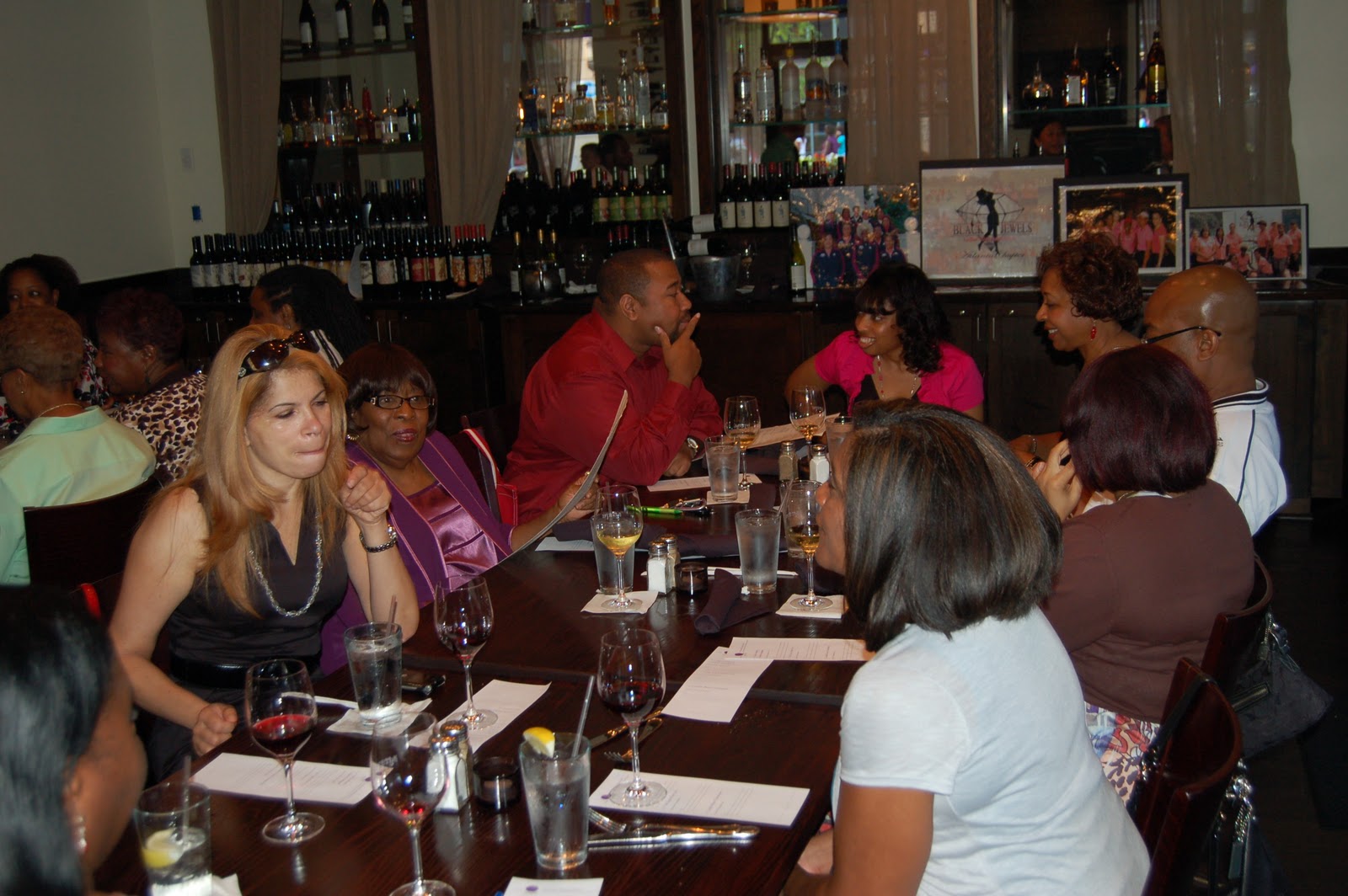 Black Jewels Ladies GolfAtlanta Wine Tasting Meet & Greet The Grape