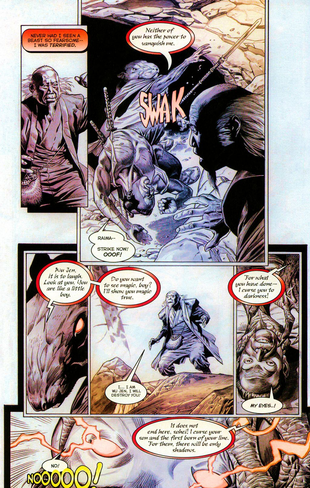 Read online Shi: Black, White & Red comic -  Issue #2 - 6