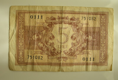 Συλλογη Νομισματων και Χαρτονομισματων Ιtalia 5 lire