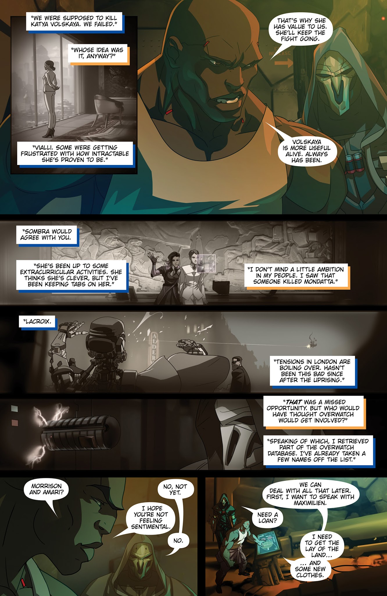 Read online Overwatch comic -  Issue #13 - 4