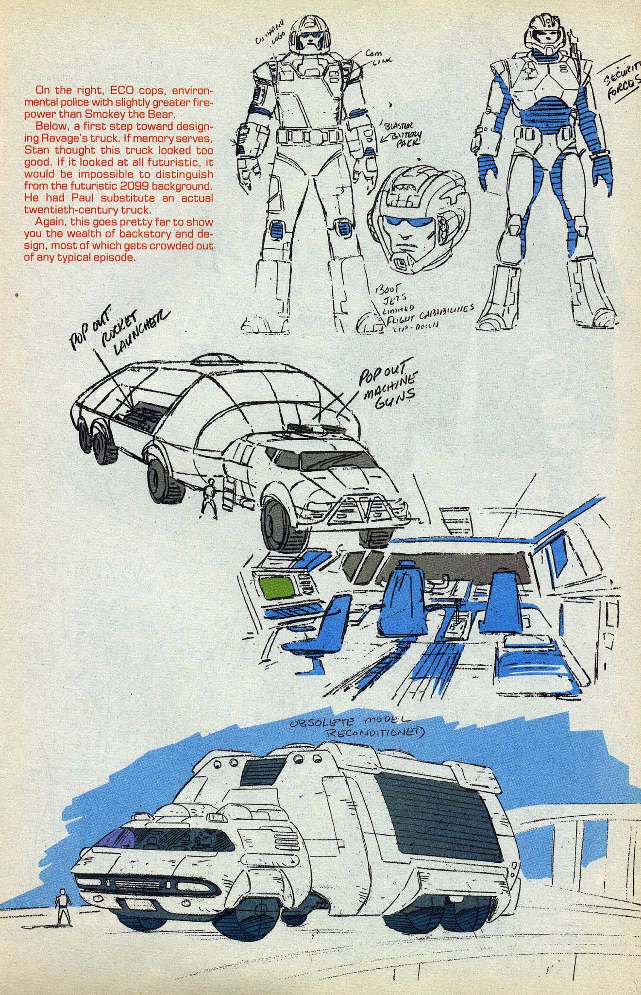 Read online 2099 Sketchbook comic -  Issue # Full - 13