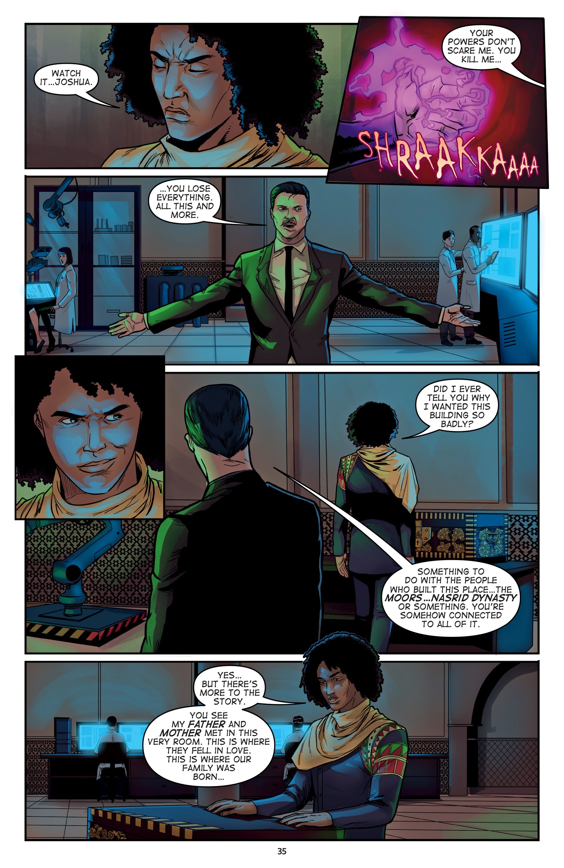 Read online Malika: Warrior Queen comic -  Issue # TPB 2 (Part 1) - 37