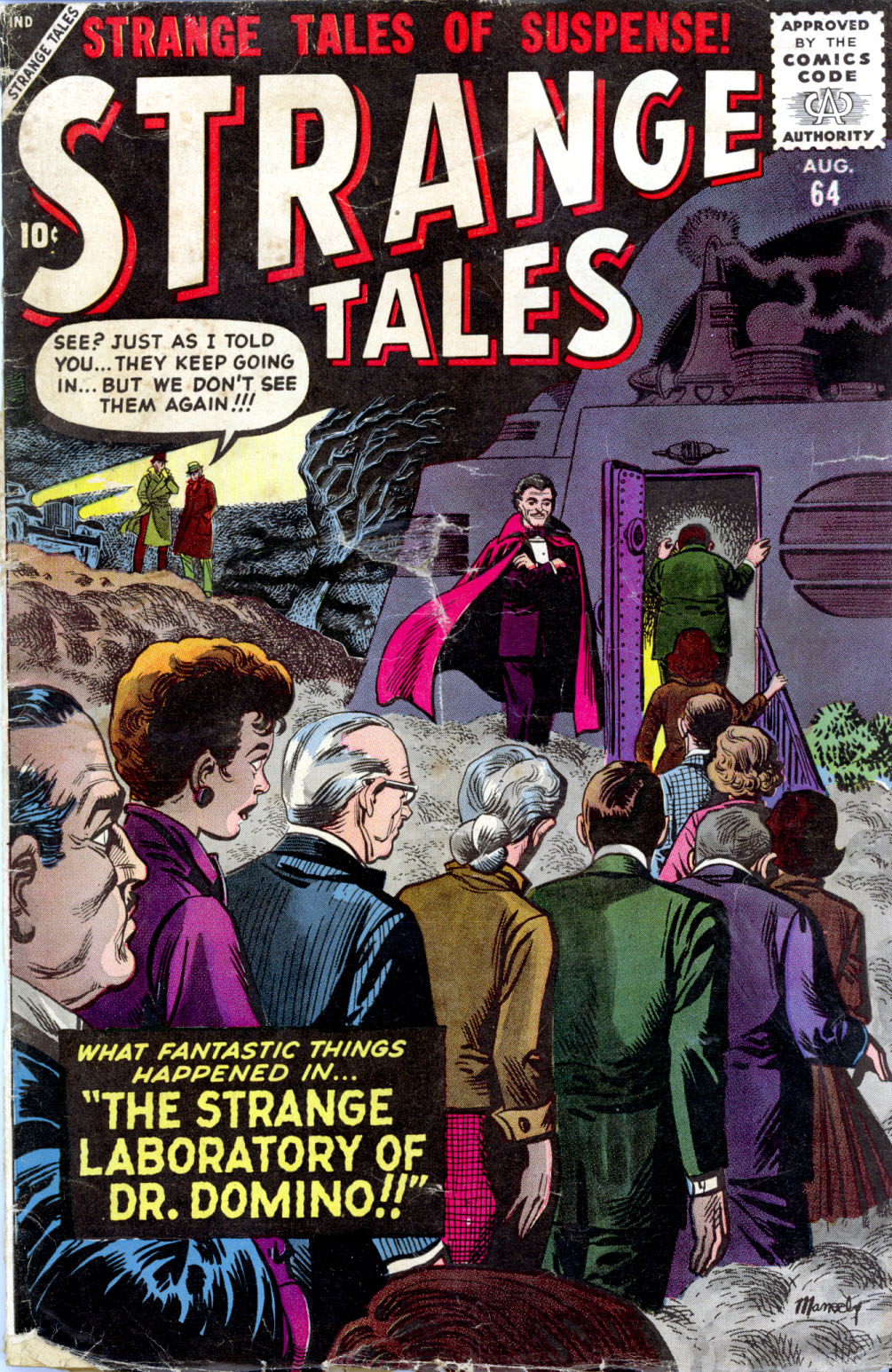 Read online Strange Tales (1951) comic -  Issue #64 - 1