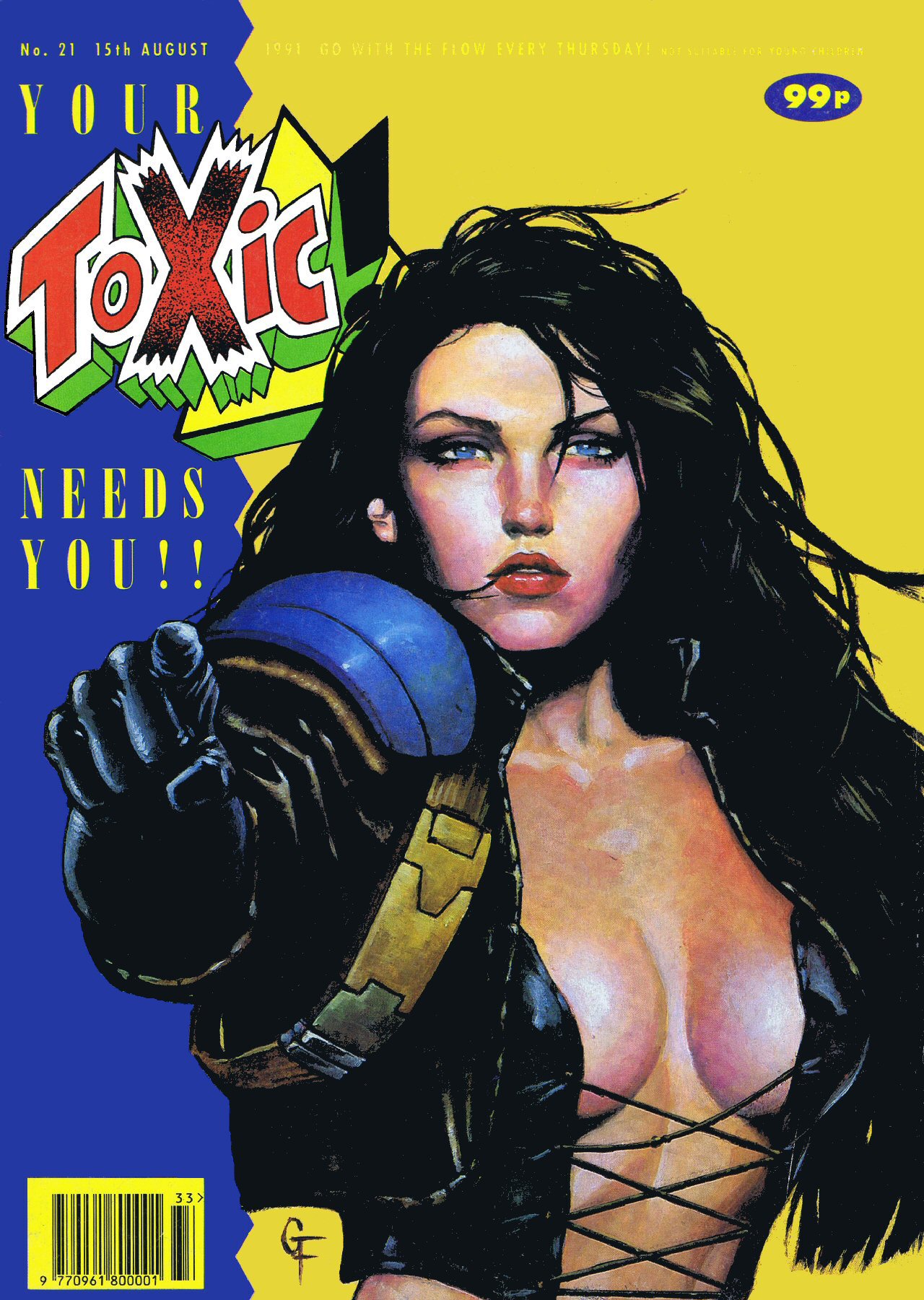 Read online Toxic! comic -  Issue #21 - 2