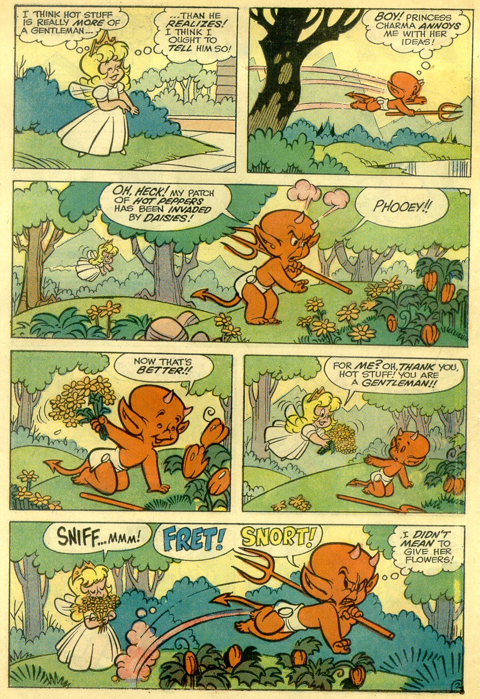 Read online Hot Stuff, the Little Devil comic -  Issue #84 - 22