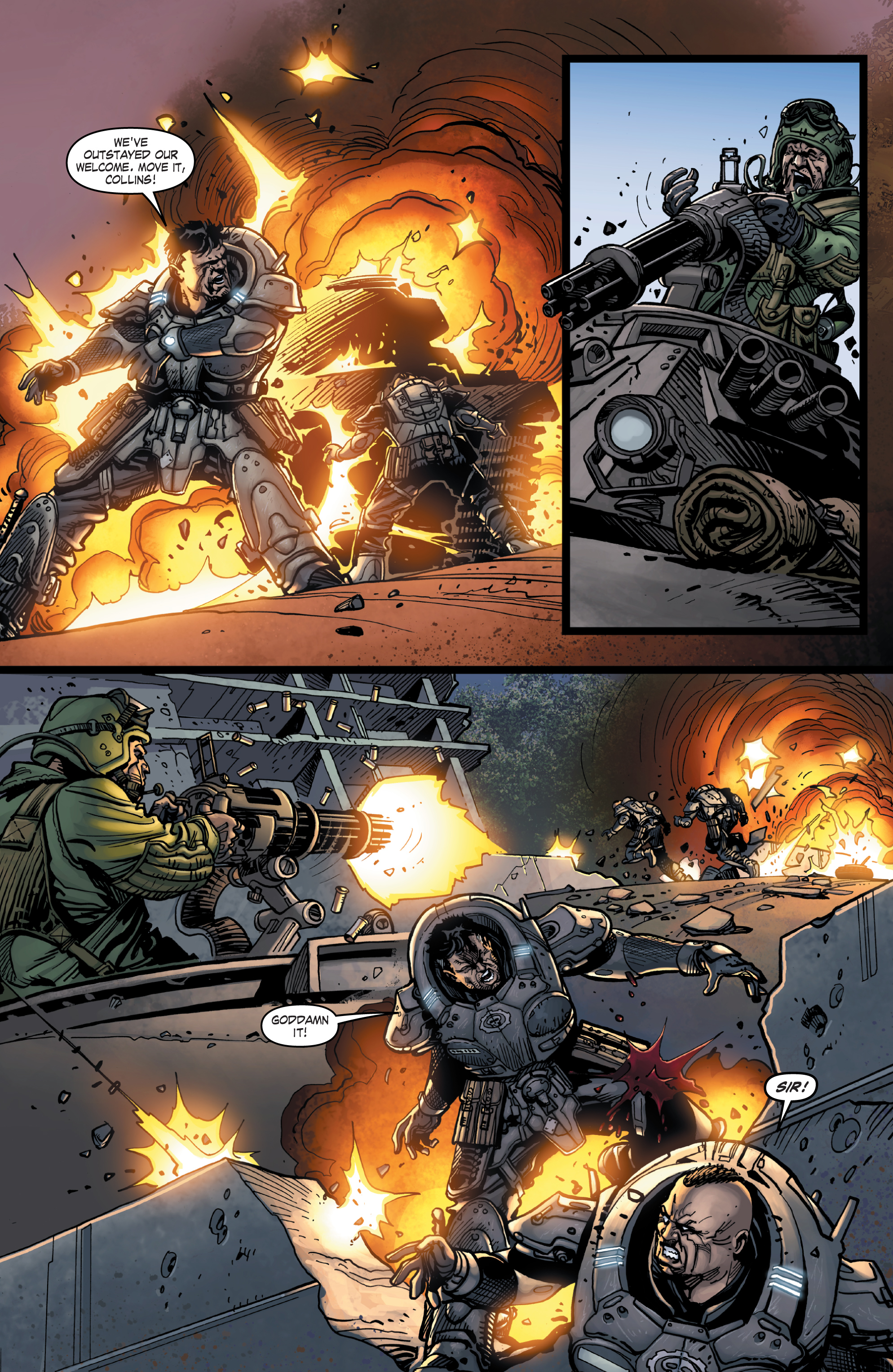 Read online Gears Of War comic -  Issue #15 - 16