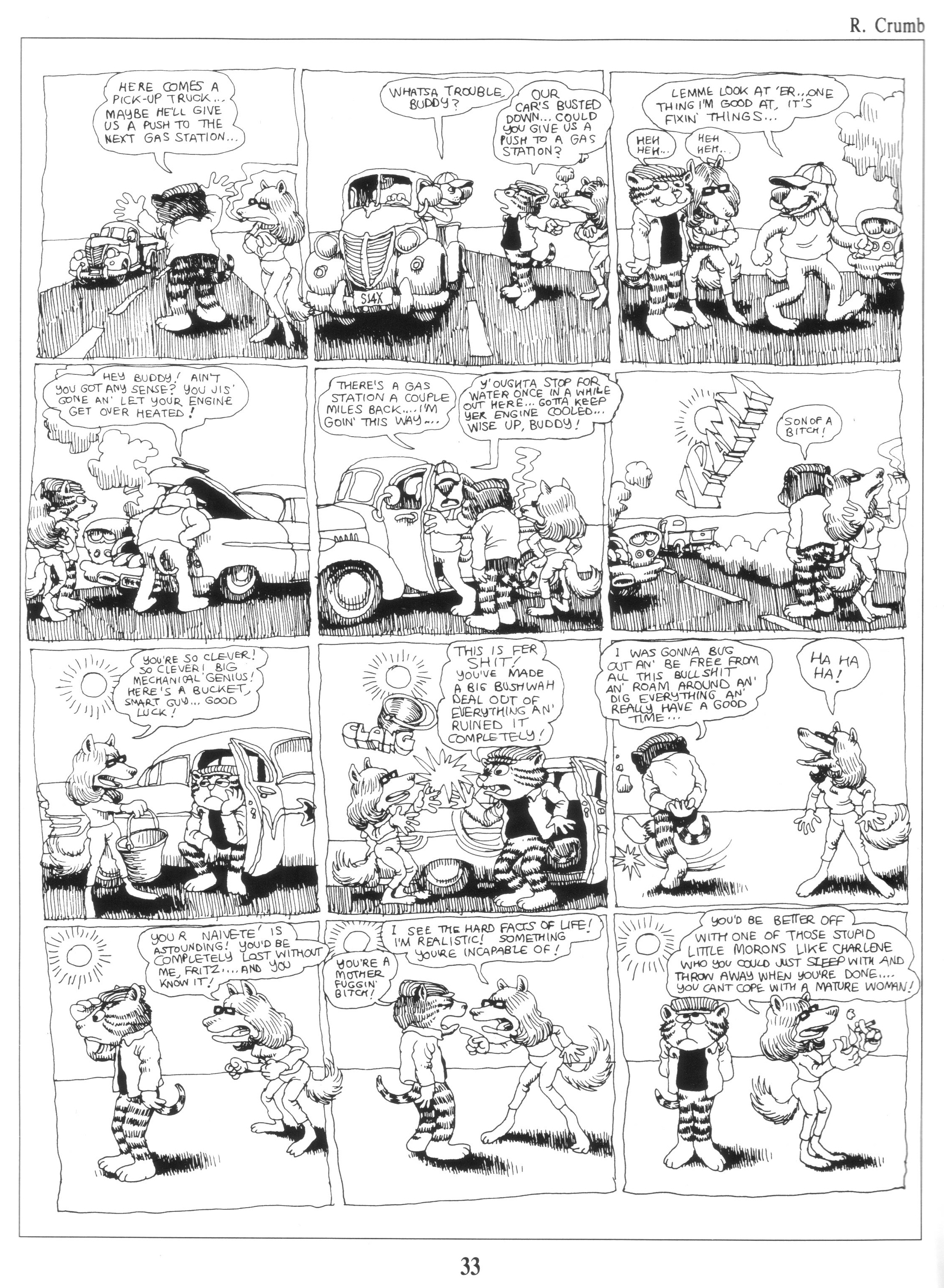 Read online The Complete Crumb Comics comic -  Issue # TPB 3 - 44
