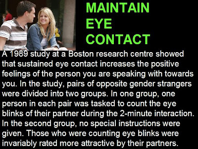maintain eye contact itrustican pm posted