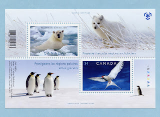 Canada 2009 Preserve the Polar Regions Souvenir Sheet