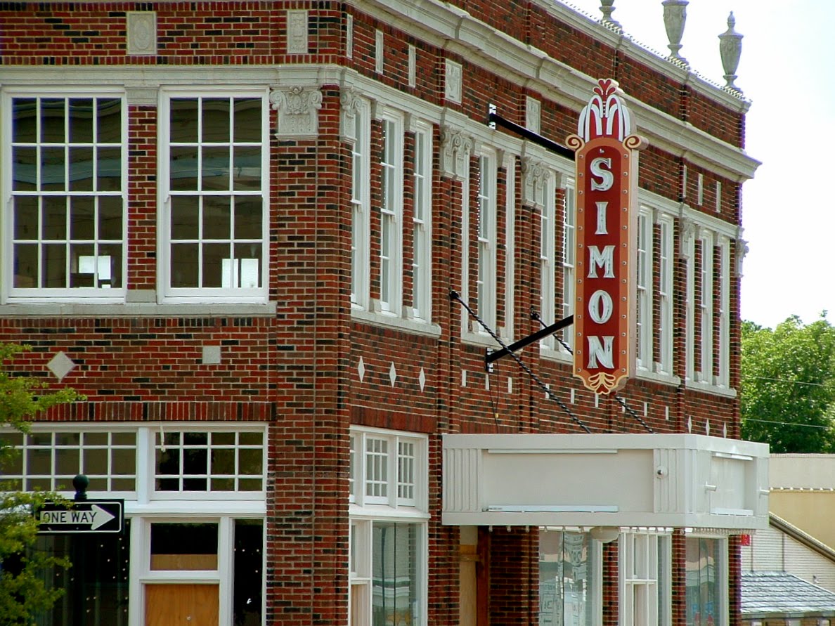 The Brenham House Simon Theatre is Coming Along Well