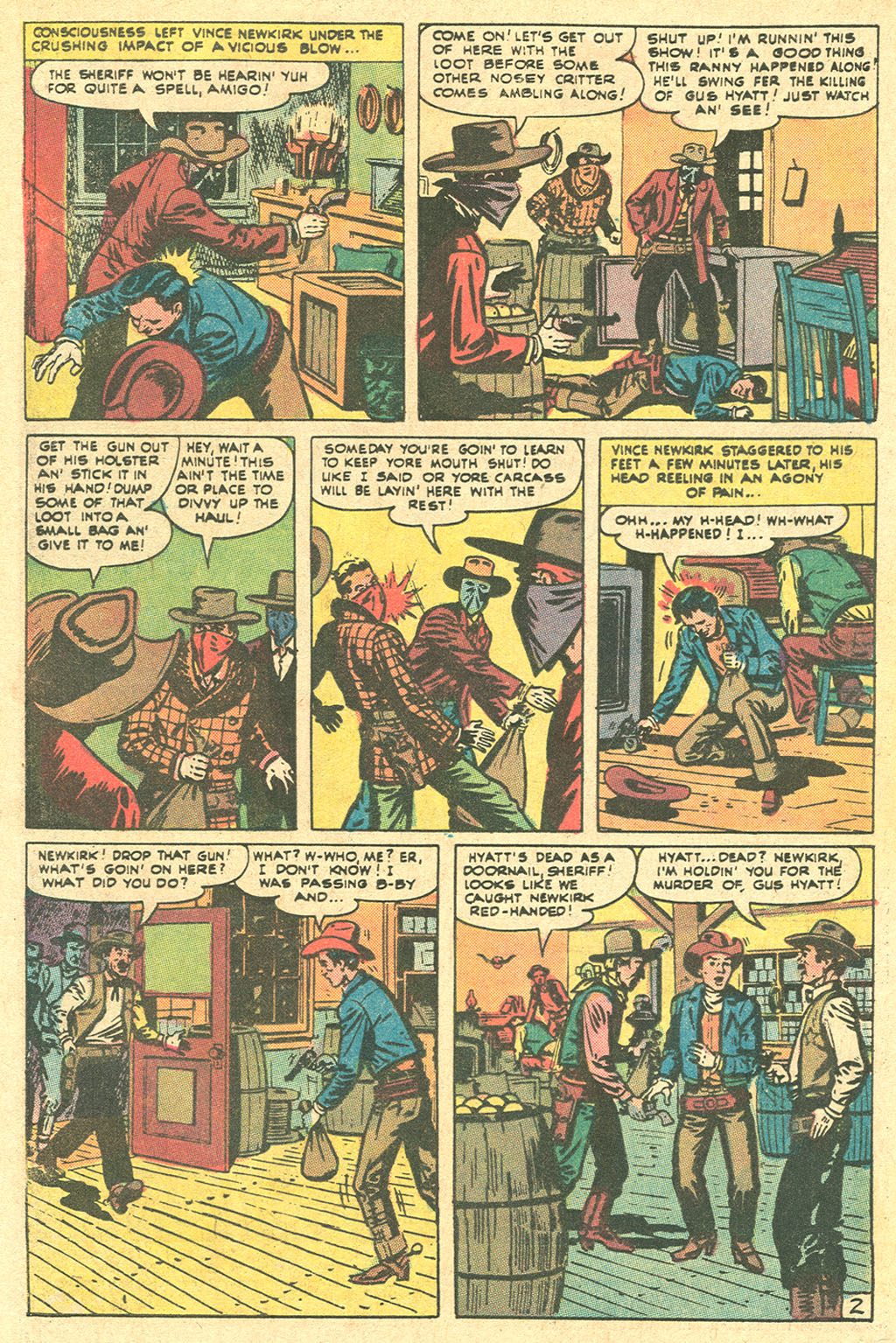 Read online Kid Colt Outlaw comic -  Issue #166 - 4