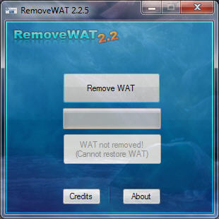 WAT Remover for Windows 7 | Windows 7 Rtm Activation Cracks Available For Download