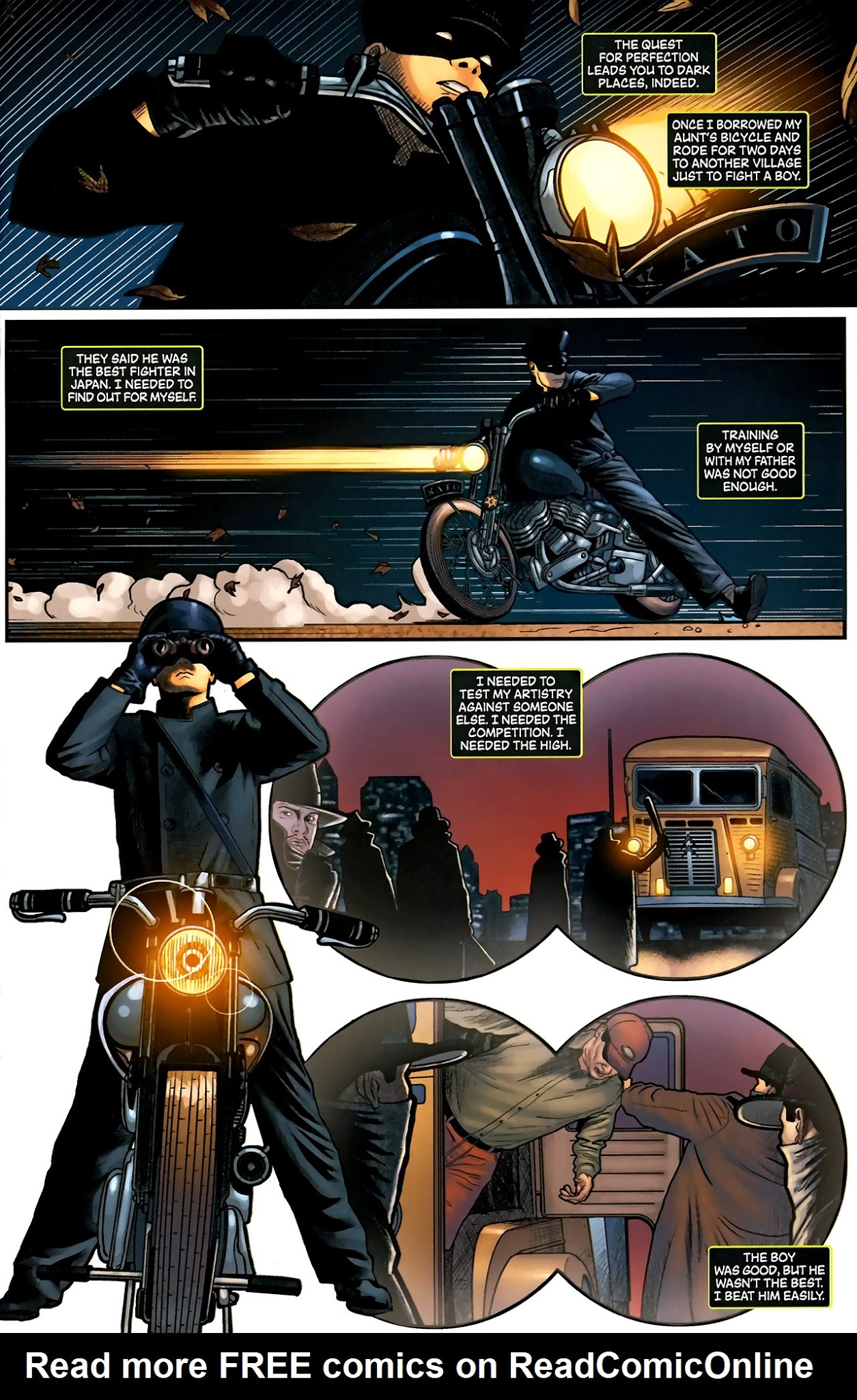 Read online Kato Origins comic -  Issue #6 - 17