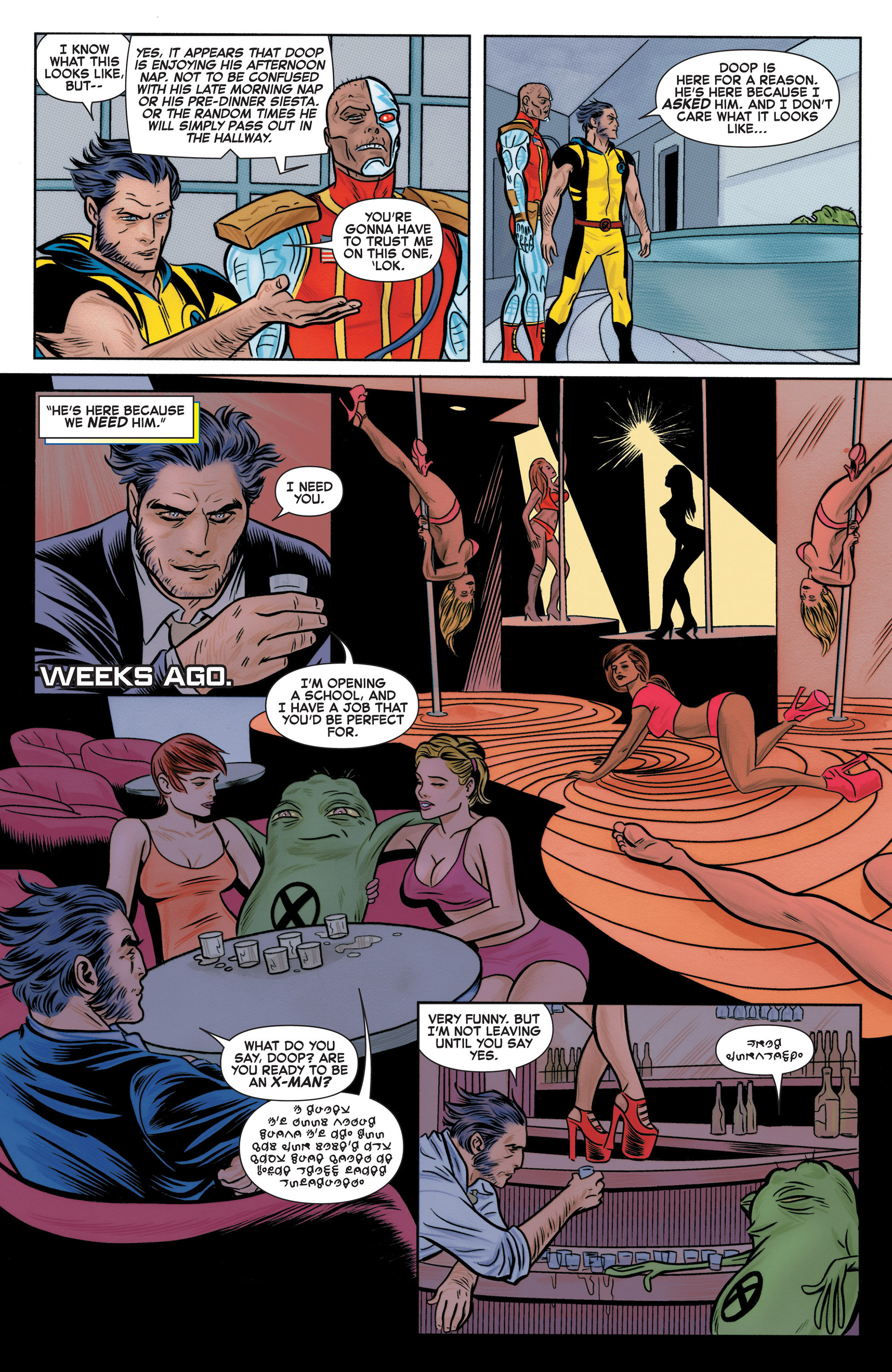 Read online Wolverine & The X-Men comic -  Issue #17 - 5