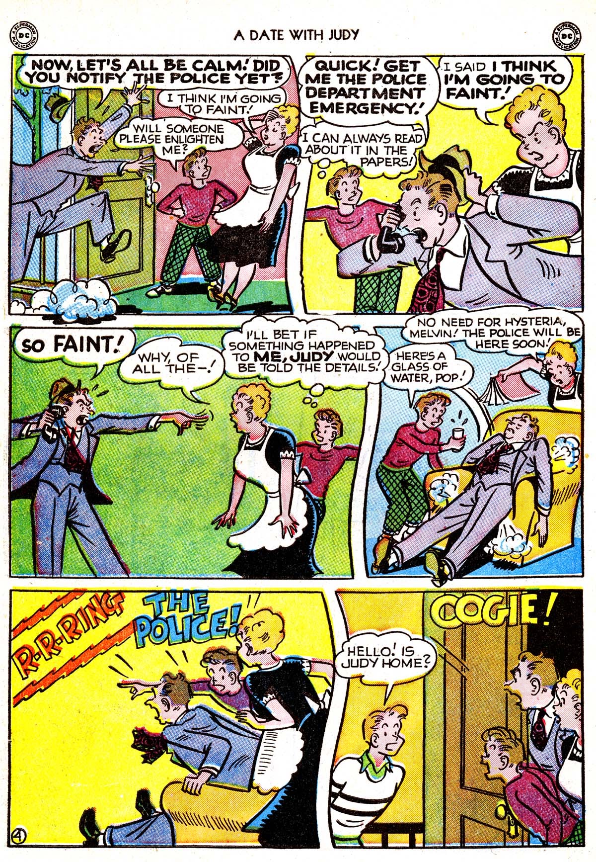Read online A Date with Judy comic -  Issue #9 - 42