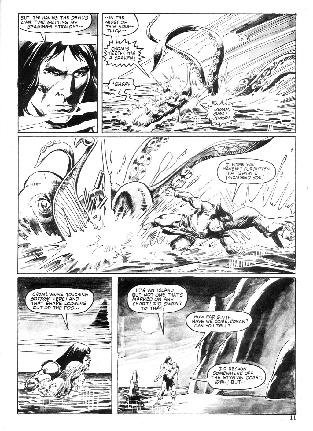 Read online The Savage Sword Of Conan comic -  Issue #94 - 10