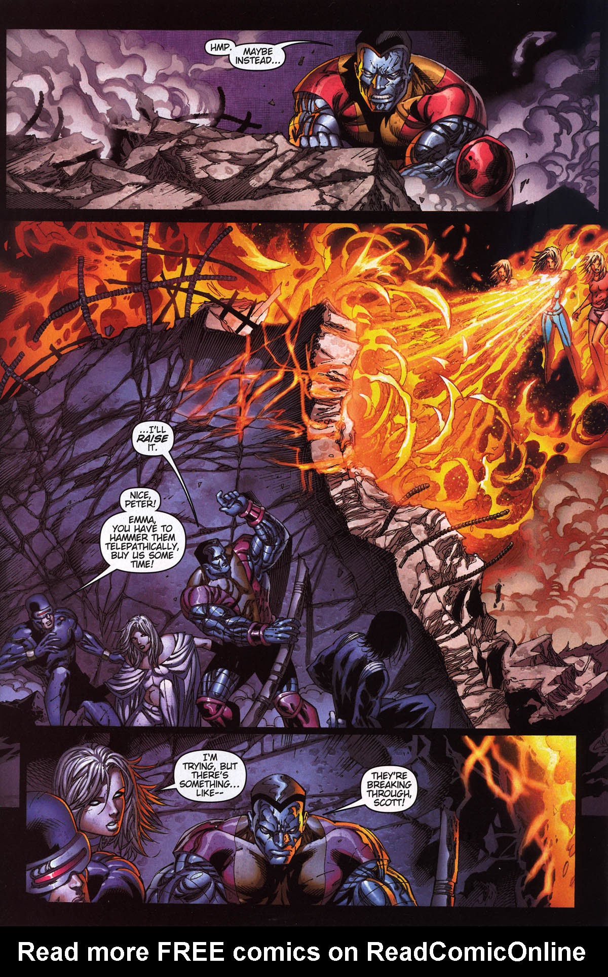 Read online X-Men: Phoenix - Warsong comic -  Issue #5 - 7
