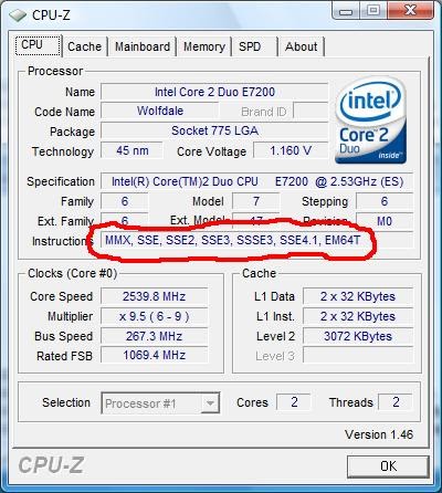 Emulator PS2: Perbedaan antara Gsdx SSE2,SSSE3,&SSE4.1