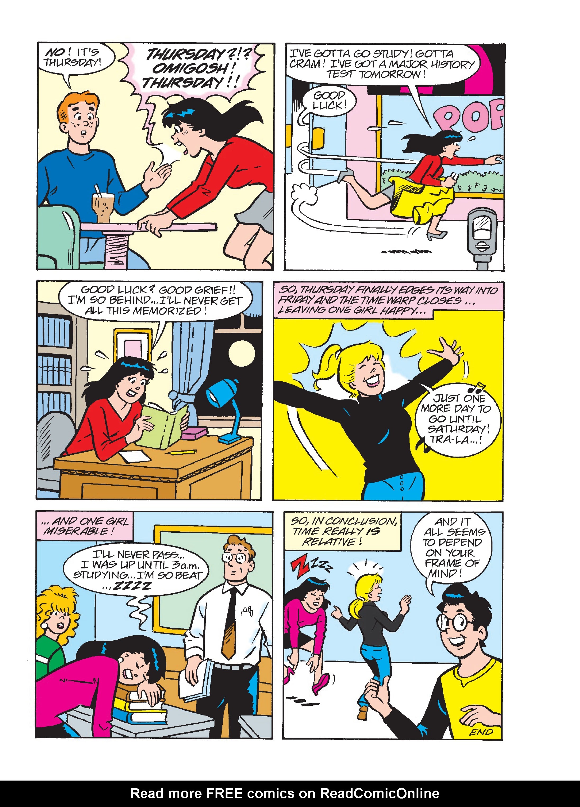 Read online World of Betty & Veronica Digest comic -  Issue #10 - 121